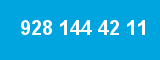 928 144 42 11